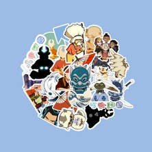 Avatar Sticker Paketi -Bullet Journal - Ajanda - Planner - Defter - Laptop Etiket Çıkartma Çok Renkli 10 x 15 Paket Boyutu 3 x 5  cm  Stickerlar Paket Içeriği 25 Adet Dadi Ramba
