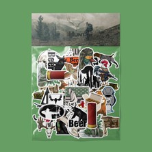 Avcılık Sticker Paketi -Bullet Journal - Ajanda - Planner - Defter - Laptop Etiket Çıkartma Çok Renkli 10 x 15 Paket Boyutu 3 x 5  cm  Stickerlar Paket Içeriği 25 Adet Dadi Ramba
