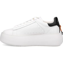 Lufian 121230031 Marcella Kadın Hakiki Deri Klasik Sneaker Krem