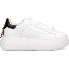 Lufian 121230031 Marcella Kadın Hakiki Deri Klasik Sneaker Krem