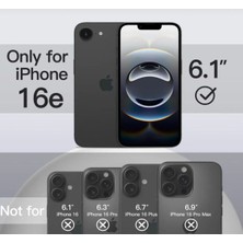IPHONE 16 E Hayalet Privacy Tam Kaplama Ekran Koruyucu Kırılmaz Cam