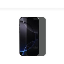 IPHONE 16 Pro Max Mat Hayalet Privacy Tam Kaplama Parmak Izi Bırakmayan Ekran Koruyucu Kırılmaz Cam