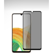 Samsung Galaxy A26 Hayalet Privacy Tam Kaplama Ekran Koruyucu Kırılmaz Cam