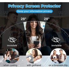 Samsung Galaxy A26 Hayalet Privacy Tam Kaplama Ekran Koruyucu Kırılmaz Cam