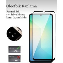 Samsung Galaxy A16 Tam Kaplama Ekran Koruyucu Kırılmaz Cam