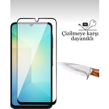 Samsung Galaxy A16 Tam Kaplama Ekran Koruyucu Kırılmaz Cam