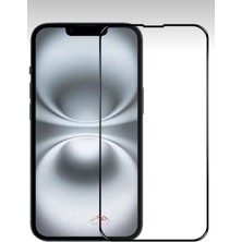 IPHONE 16 E Tam Kaplama Ekran Koruyucu Kırılmaz Cam