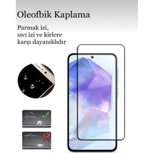 Samsung Galaxy A56 Tam Kaplama Ekran Koruyucu Kırılmaz Cam