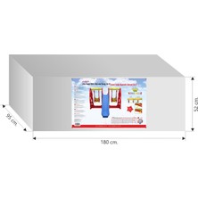 Kaydıraklı Çift Salıncak - 2 Salıncak 1 Kaydırak Park Seti Çocuk Salıncağı - Çocuk Salıncak Kaydırak