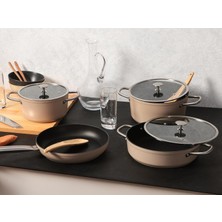 Valos Bej Tencere Takımı 7 Parça