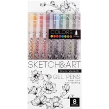 Dream Write Jel Kalem, 0.5mm, 8 Renk