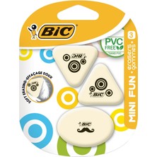 Silgi Mini Fun Sentetik Kauçuk, Blister, Her Biri 3 Adet