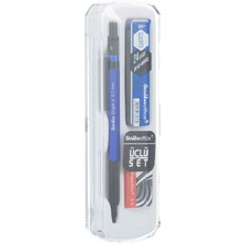 Office Graphx 3'lü Set Versatil Kalem 0.7 mm Mavisilgimin 0.7 mm