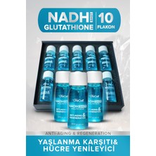 Life Cell Nadh Shot + Glutathione ( Glutatyon ) Anti-Aging Takviye Edici Gıda 10 Shot