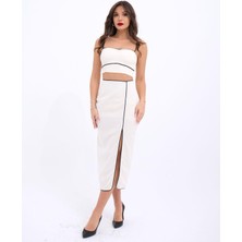 Modasize 6254 Takım-Bej