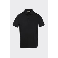 Düğmeli Polo Yaka Kısa Kol Erkek T-Shirt