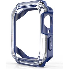 Apple Watch 42MM Zore Watch Gard 08 Sert Pc + Silikon Koruyucu