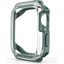 Depposite Apple Watch 38MM Watch Gard 08 Sert Pc + Silikon Koruyucu