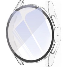 Galaxy Watch 6 44MM Ekran ve Kasa Koruyucu Darbe Emici Sert Pc Tam Koruma