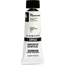 Daler Rowney Cryla Heavy Body Artists' Akrilik Boya 75ML-TITANIUM White