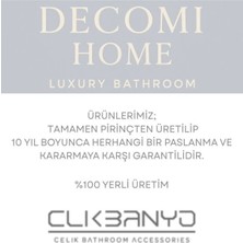 Bella Montajlı Raf Havluluk 50CM (10 Yıl Paslanmaz Garantili)