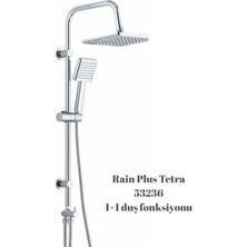 Rain Plus Tetra Tepe Duş Sistemi (1+1 Fonksiyonlu)