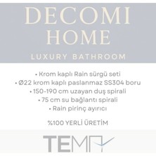 Rain Plus Tetra Tepe Duş Sistemi (1+1 Fonksiyonlu)