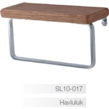 Selvi Ahşap Detay Montajlı Havluluk