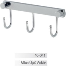 Bella Milas Üçlü Askılık (10 Yıl Paslanmaz Garantili)