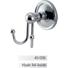 Bella Ikili Askılık Klasik (10 Yıl Paslanmaz Garantili)