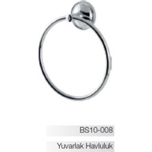 Bella Yuvarlak Havluluk (10 Yıl Paslanmaz Garantili)
