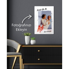 Aşk Temalı Kişiselleştirilebilir Metal Poster - Sevgili, Eş Metal Tablo 15 x 20
