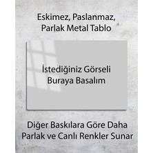 Kişiye Özel Metal Tablo 15 x 20