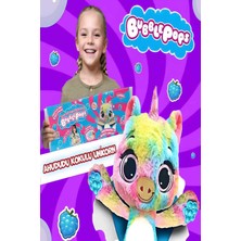 Bubble Pops Raspberry Burst Unicorn: Kokusuyla Büyüleyen Şişme Peluş Unicorn!
