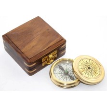 Ahşap Kutulu Pusula Ksk2123