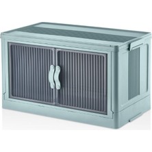 Tek Katlı Katlanabilir Dolap Çok Amaçlı Organizer Sebzelik Bagaj Düzenleyici Istiflenebilir EH-346