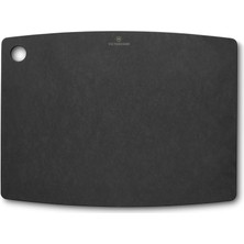 Kesme Tahtası Kitchen Serisi, Bıçakları Koruyucu, Bulaşık Makinesinde Yıkanabilir, Uzun Ömürlü, L (44,4 x 33 x 0,6, Düz Siyah