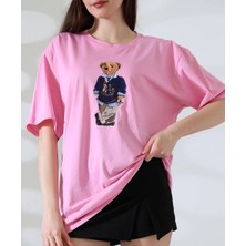 Ayıcıklı Oversize Tişört
