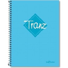 Metra Shop Color A5 Defter Kareli 200 Syf Turkuaz Tranz