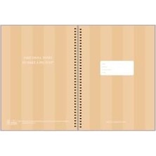 Metra Shop Color Puantiyeli Defter Çizgili Yeşil 17X24 cm