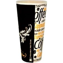 Cup - [ Aygün Cup ] 12 Oz Karton Bardak - 300 ml - 160 Adet Kaliteli Otomat Bardağı, Sızdırmaz, El Yakmaz - Beyaz (Latte, Cappuchino))