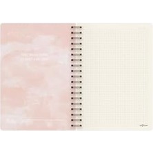 Gfc Life Store Color Marrakech Spiralli Defter Kareli Palmiye 17X24 cm