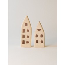 Holz Seramik Dokulu Obje