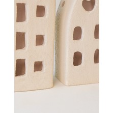 Holz Seramik Dokulu Obje
