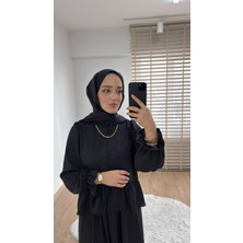 Çiçek Desenli Etek Takım