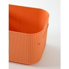 Astrid Çok Amaçlı Organizer Kutu Turuncu (16X18X25 Cm)