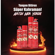SB112 Yangın Söndürücü Sprey 600 ml Cilde Zararsız Çevre Dostu Yangın Söndürücü