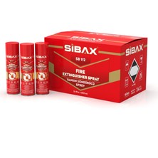 SB112 Yangın Söndürücü Sprey 600 ml Cilde Zararsız Çevre Dostu Yangın Söndürücü