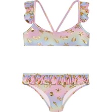 Slipstop Çok Renkli Kız Çocuk Bikini Takım SB2514000611