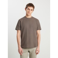 Wrangler Bisiklet Yaka Haki Erkek T-Shirt W2510718801 Haki T-Shirt